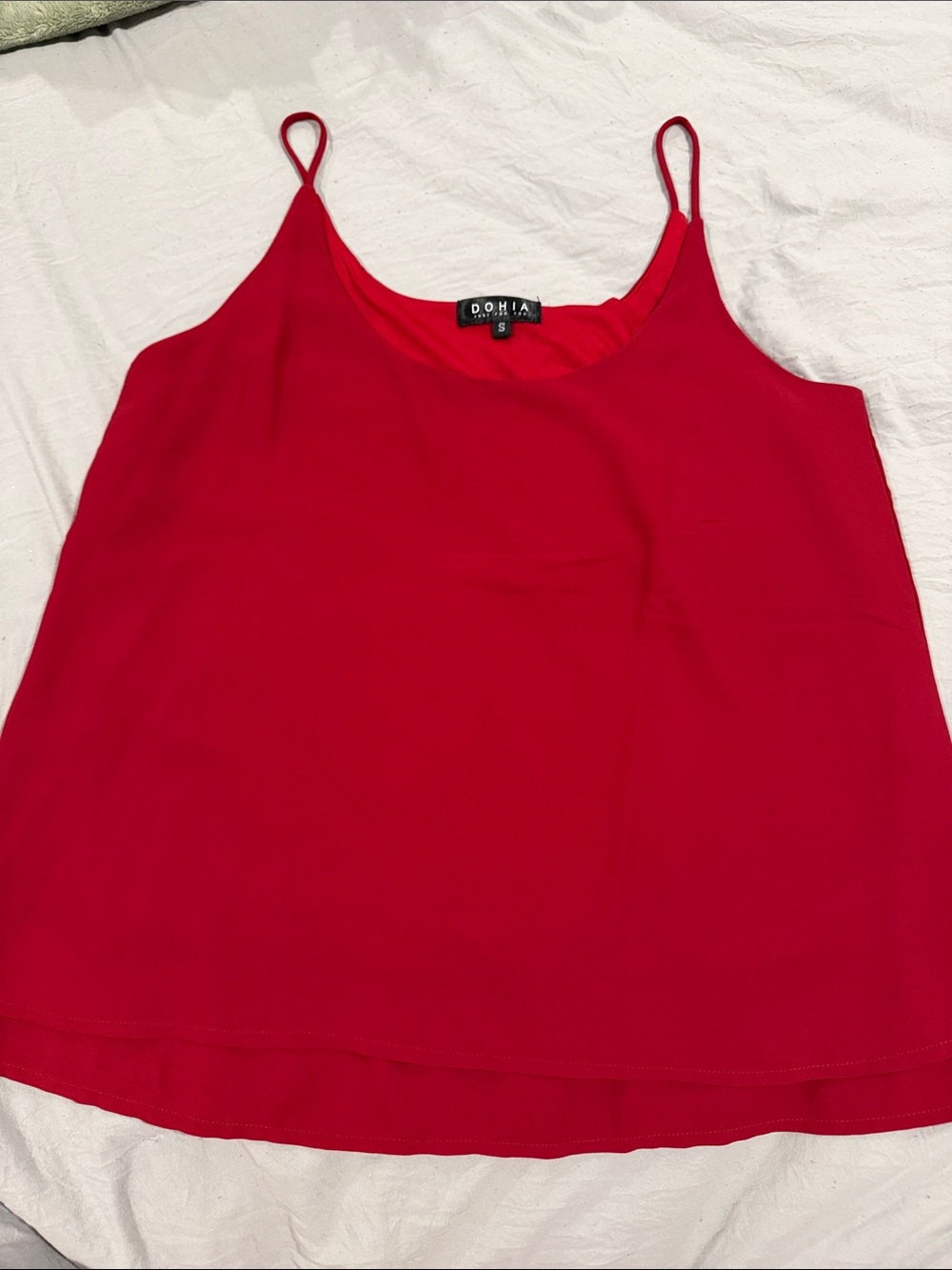 Scarlet Spaghetti-Strap Cami